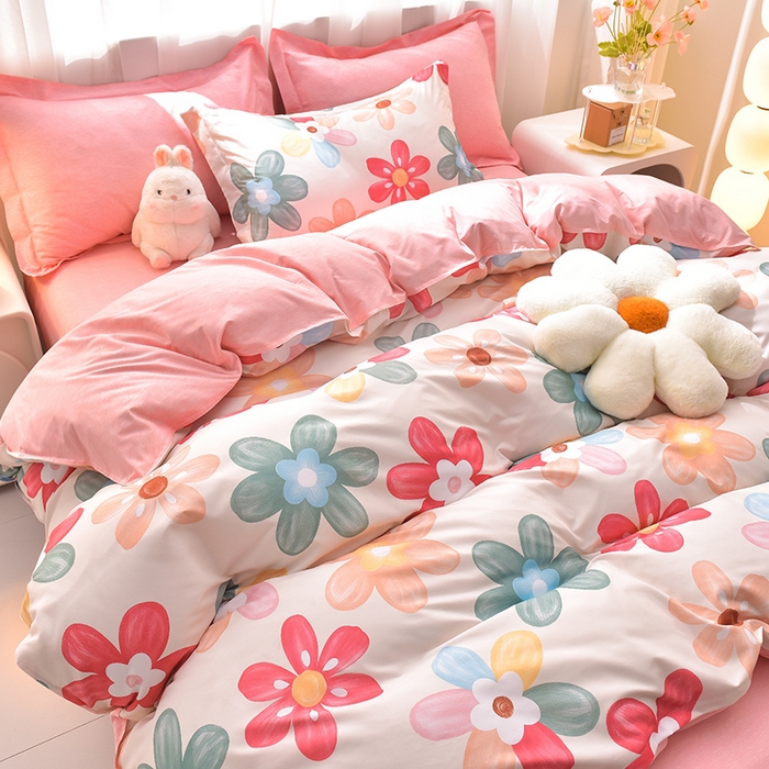 91家纺网 家纺一手货源 找家纺 （总）圣楚 2024新款植物羊绒四件套