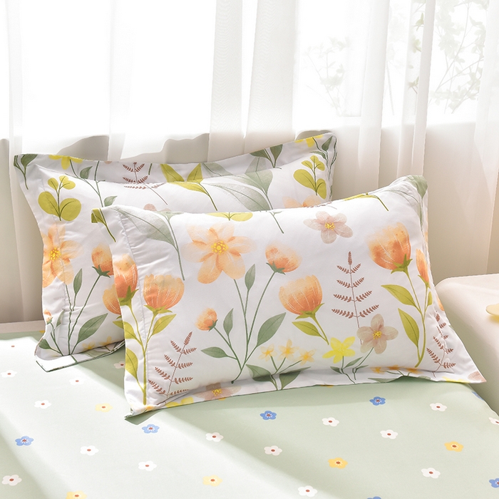 91家纺网 家纺一手货源 找家纺 圣楚 2024新款植物羊绒四件套 夏意绵绵