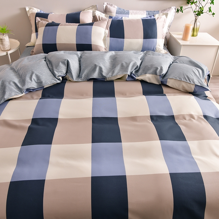 91家纺网 家纺一手货源 找家纺 圣楚 2024新款植物羊绒四件套 悠然格调