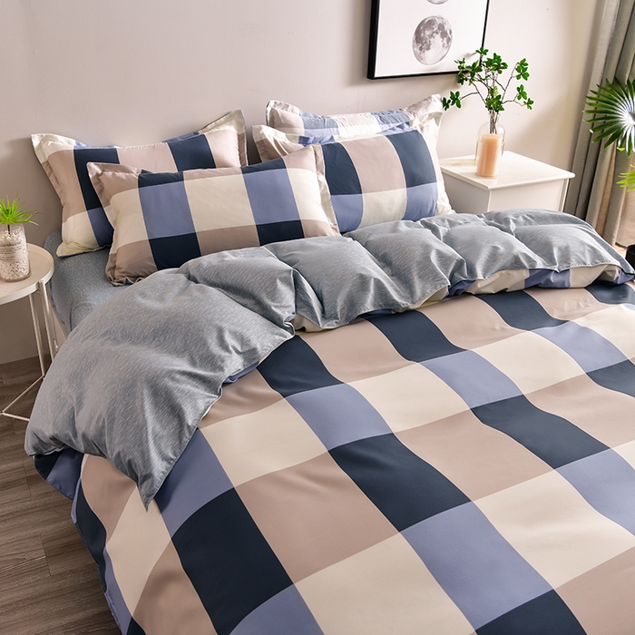 91家纺网 家纺一手货源 找家纺 圣楚 2024新款植物羊绒四件套 悠然格调