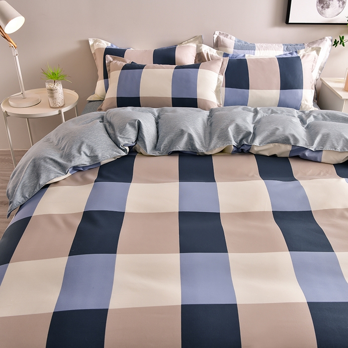 91家纺网 家纺一手货源 找家纺 圣楚 2024新款植物羊绒四件套 悠然格调