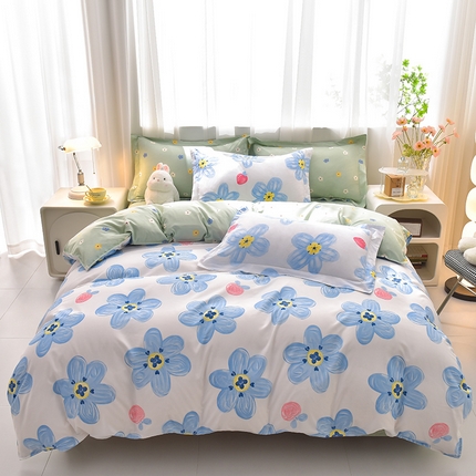 91家纺网 家纺一手货源 找家纺 （总）圣楚 2024新款植物羊绒四件套