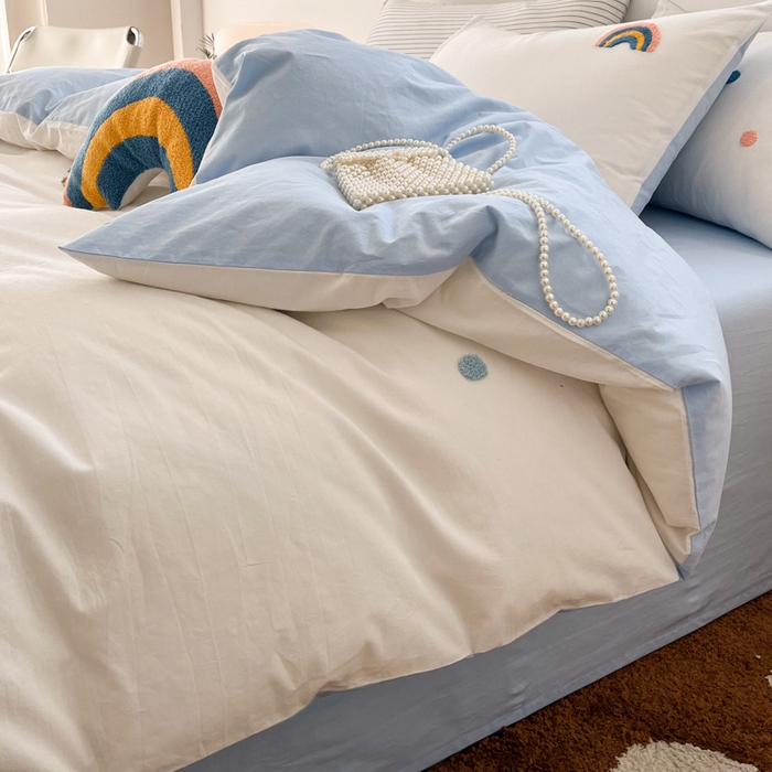 91家纺网 家纺一手货源 找家纺 （总）慕尚家纺 2025新款全棉水洗棉毛巾绣四件套