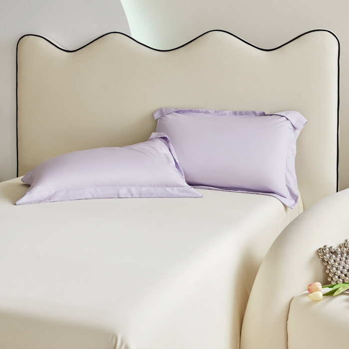 91家纺网 家纺一手货源 找家纺 天瑜家纺 2024新款纯色天丝夏被 烟灰紫