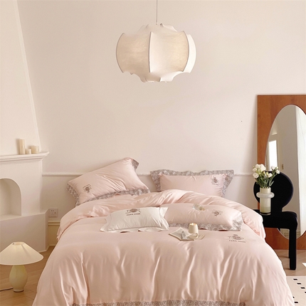 91家纺网 家纺一手货源 找家纺 （总）初拾 2023新款60支奥地利兰精天丝四件套-香水告白