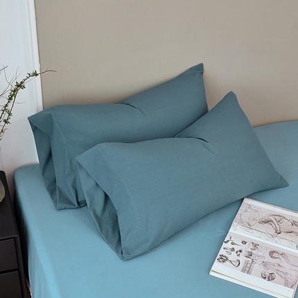 （总）丰淘2023新款宽边水洗棉枕套