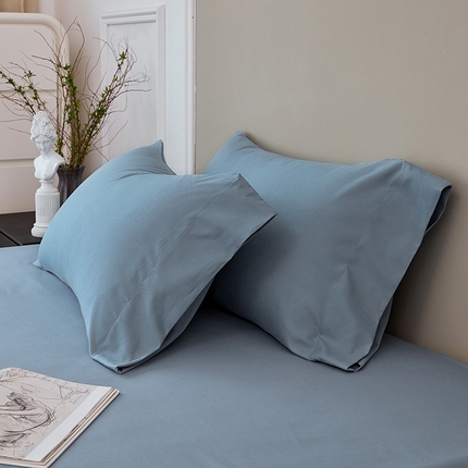 91家纺网 家纺一手货源 找家纺 （总）丰淘2023新款宽边水洗棉枕套