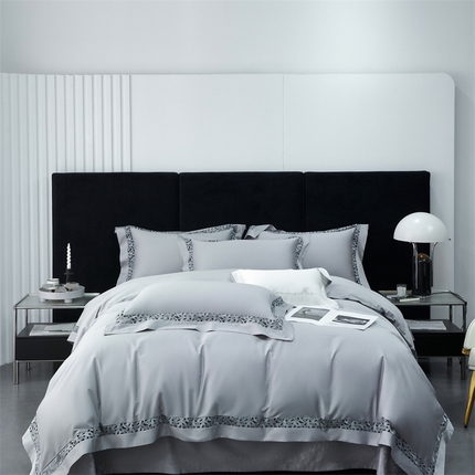 91家纺网 家纺一手货源 找家纺 （总）时亿家居 2023新款克拉系列120支匹马棉四件套