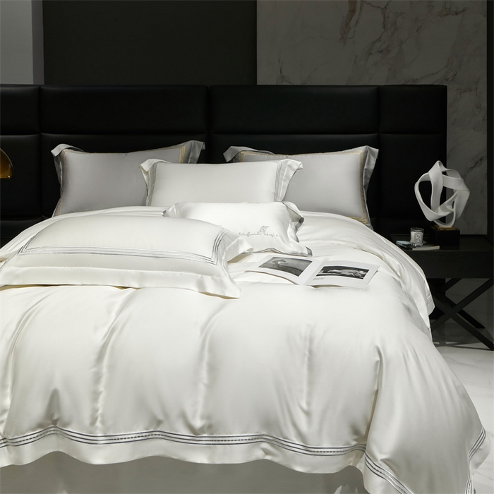 91家纺网 家纺一手货源 找家纺 （总）榻尚家居2023新款 TS80LF天丝奥地利莱赛尔天丝四件套