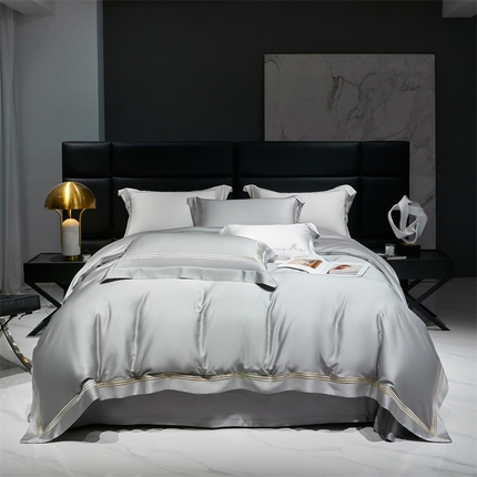 91家纺网 家纺一手货源 找家纺 （总）榻尚家居2023新款 TS80LF天丝奥地利莱赛尔天丝四件套