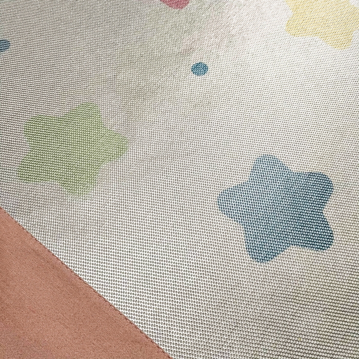 91家纺网 家纺一手货源 找家纺 慕尚家纺 2025新款冰藤席 彩虹星星