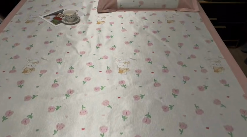 91家纺网 家纺一手货源 找家纺 慕尚家纺 2025新款冰藤席 花小兔