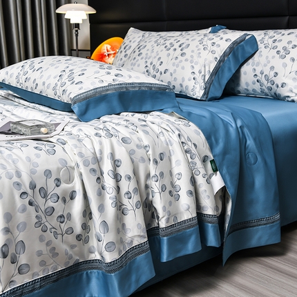 91家纺网 家纺一手货源 找家纺 （总）斯尔顿 2025新款镂空夏被四件套