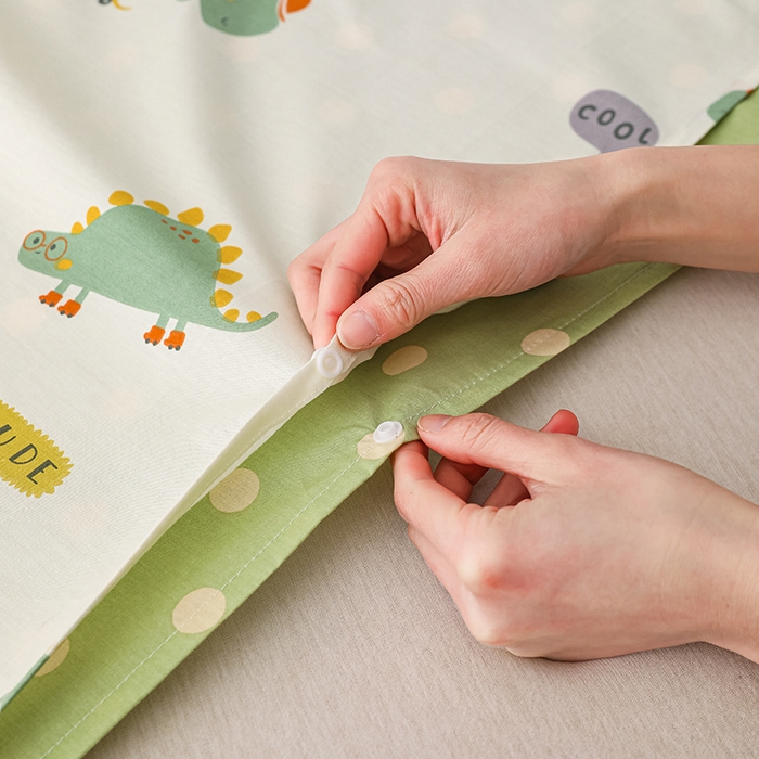 91家纺网 家纺一手货源 找家纺 金丝鸟 2023新款全棉旅行睡袋 恐龙王子