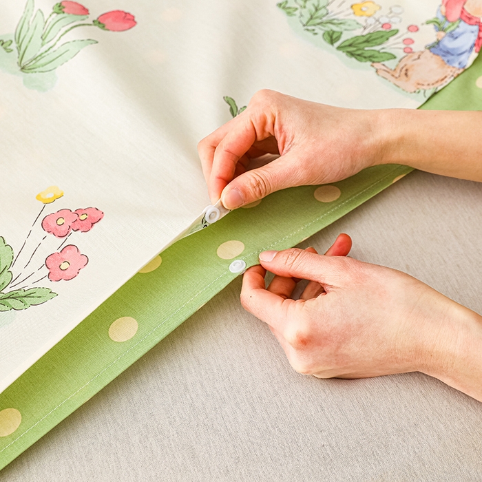 91家纺网 家纺一手货源 找家纺 金丝鸟 2023新款全棉旅行睡袋 温馨小兔