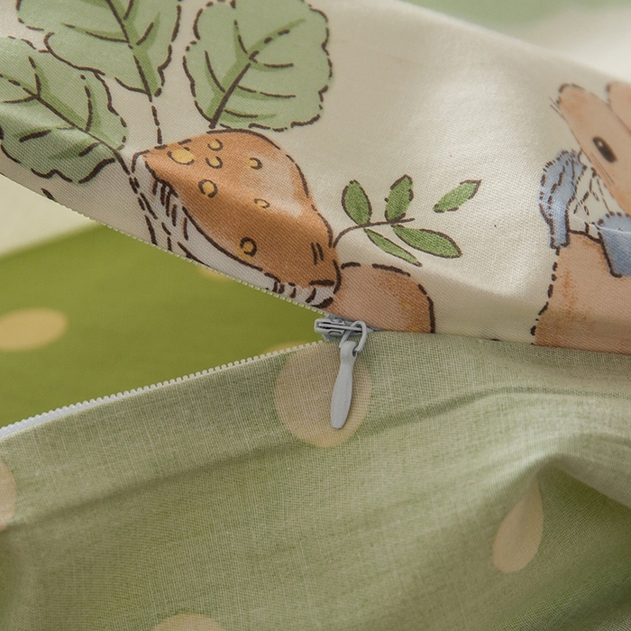 91家纺网 家纺一手货源 找家纺 简宜家居 2023新款13070全棉睡袋 花园兔