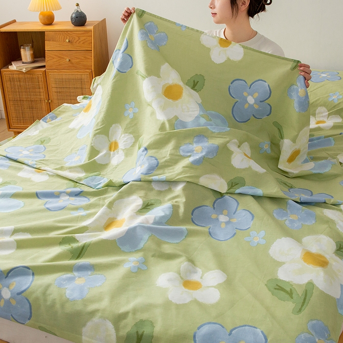 91家纺网 家纺一手货源 找家纺 简宜家居 2023新款13070全棉睡袋 蜜语花开