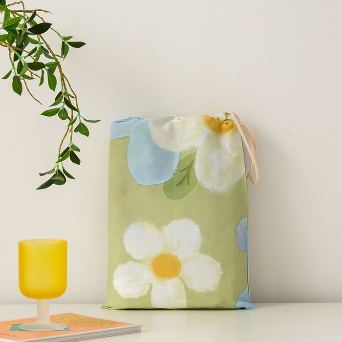 91家纺网 家纺一手货源 找家纺 简宜家居 2023新款13070全棉睡袋 蜜语花开