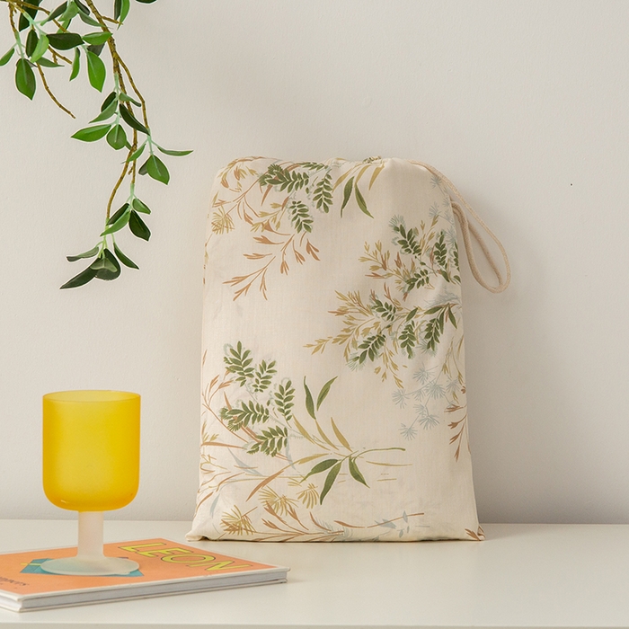 91家纺网 家纺一手货源 找家纺 简宜家居 2023新款13070全棉睡袋 仙草