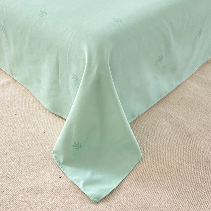 91家纺网 家纺一手货源 找家纺 金丝兔 2023新款高克重植物羊绒生态加厚磨毛印花四件套 花园兔