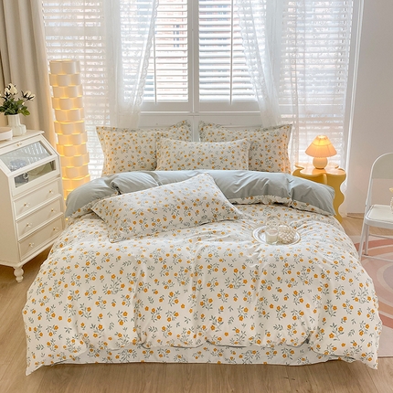 元元 2023新款13372全棉印花四件套 昔可