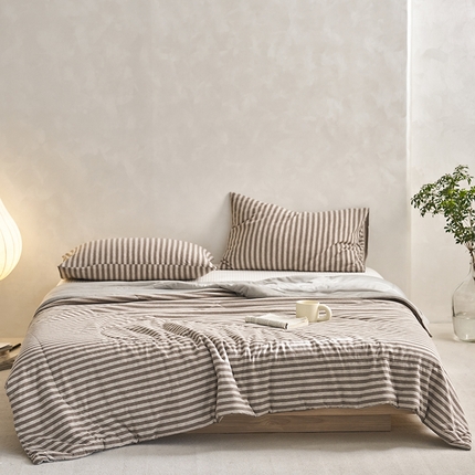 91家纺网 家纺一手货源 找家纺 （总）提供买家秀 新款A类全棉天竺棉&amp;云纹凉感丝夏被空调被芯薄被子