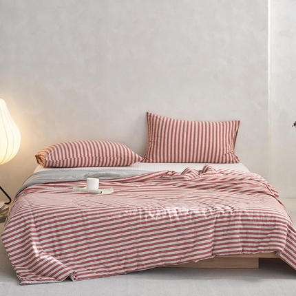 91家纺网 家纺一手货源 找家纺 （总）提供买家秀 新款A类全棉天竺棉&amp;云纹凉感丝夏被空调被芯薄被子