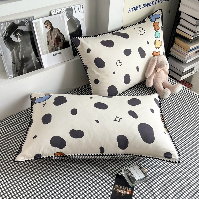 91家纺网 家纺一手货源 找家纺 （总）HL原创2023新款贝壳边全棉四件套