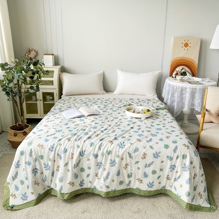 澳洲羽 2024新款A类凉感丝花边夏被 华菲物语