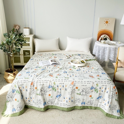 91家纺网 家纺一手货源 找家纺 （总）澳洲羽 2024新款A类凉感丝花边夏被