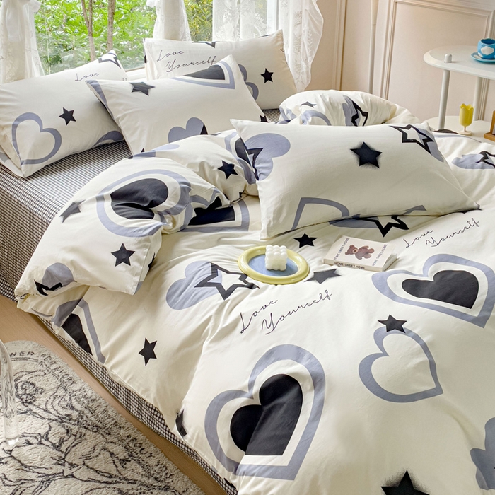 91家纺网 家纺一手货源 找家纺 感遇 2023 4月全棉四件套 8繁星点点