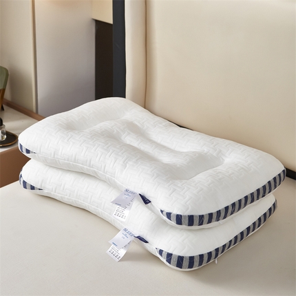 91家纺网 家纺一手货源 找家纺 （总）佳合 2024新款SPA按摩枕头护颈椎枕芯单人成人枕家用枕头芯