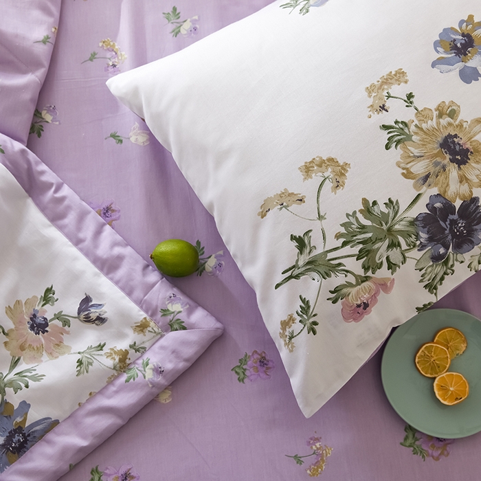 91家纺网 家纺一手货源 找家纺 莱福仕家纺2024新款全棉跑量款棉花夏被 花开曼舞