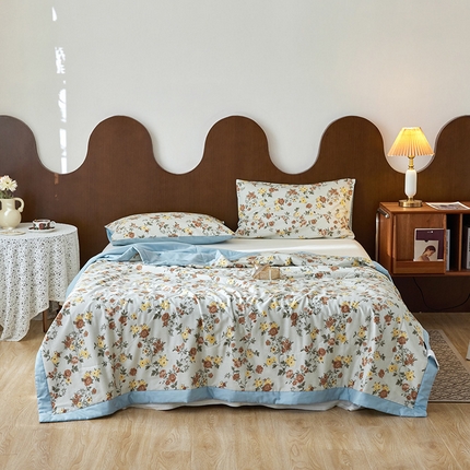 91家纺网 家纺一手货源 找家纺 （总）莱福仕家纺2024新款全棉跑量款棉花夏被