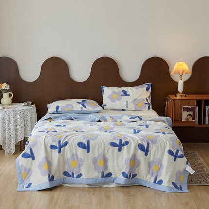 91家纺网 家纺一手货源 找家纺 （总）莱福仕家纺2024新款全棉跑量款棉花夏被