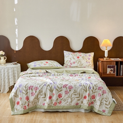 91家纺网 家纺一手货源 找家纺 （总）莱福仕家纺2024新款全棉跑量款棉花夏被