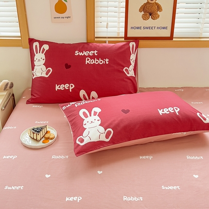 91家纺网 家纺一手货源 找家纺 （总）寐眠 2023新款13372全棉印花四件套