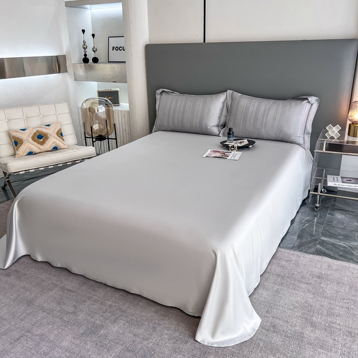 91家纺网 家纺一手货源 找家纺 佳居缘 2024新款60天丝夏被四件套-倾心 倾心-绅士灰