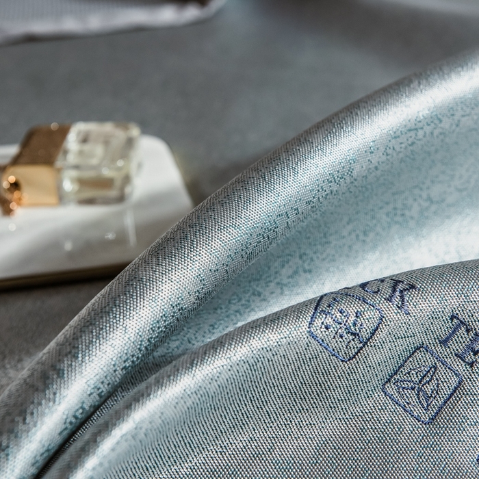 91家纺网 家纺一手货源 找家纺 2023全季家居纯色凉感肌理纹富士款冰丝凉席 富士款-墨绿