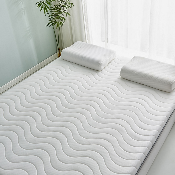 91家纺网 家纺一手货源 找家纺 （总）锦丝钰床垫 2025新款多功能冰藤针织棉双面四季两用床垫