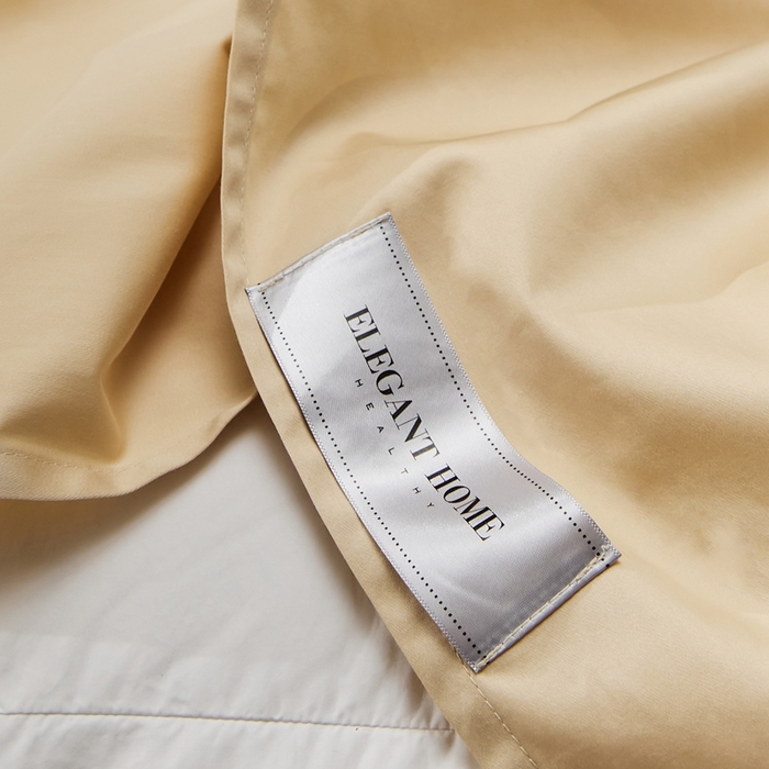 91家纺网 家纺一手货源 找家纺 8小时家纺 2023新款长绒棉单品床单 亚麻棕