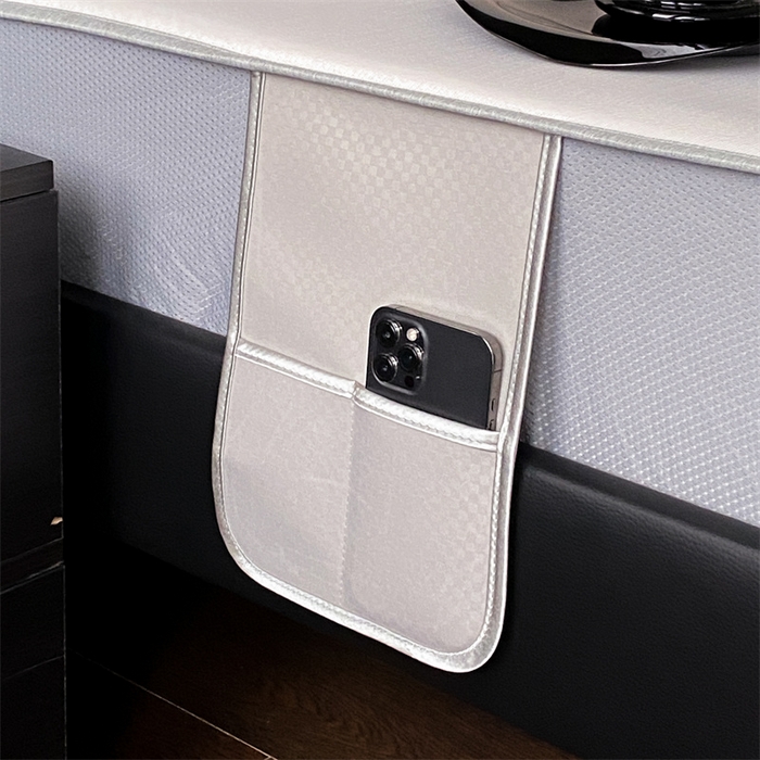 91家纺网 家纺一手货源 找家纺 三味舒屋 2025新款凉感抗菌防螨印花冰丝养生席床笠款 花宝