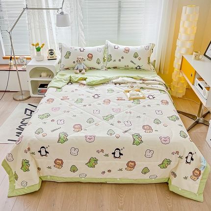 91家纺网 家纺一手货源 找家纺 （总）乐童 2024新款全棉夏被四件套爆款花色