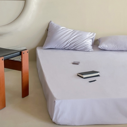 91家纺网 家纺一手货源 找家纺 （总）例外Home 2023新款双股长绒棉“简”系列 床笠