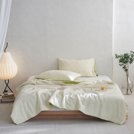 91家纺网 家纺一手货源 找家纺 （总）风向标 2023新款全棉法芙纱夏被