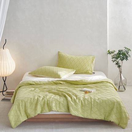 91家纺网 家纺一手货源 找家纺 （总）风向标 2023新款全棉法芙纱夏被