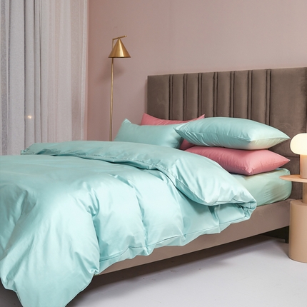 91家纺网 家纺一手货源 找家纺 （总）恋尚 2023新款13372喷气全棉床笠款四件套