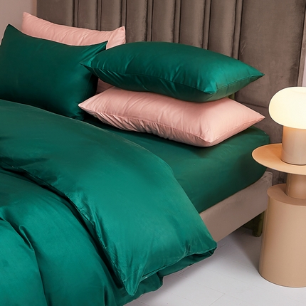 91家纺网 家纺一手货源 找家纺 （总）恋尚 2023新款13372喷气全棉床笠款四件套