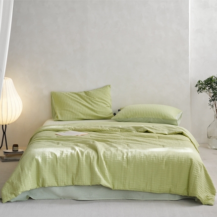 91家纺网 家纺一手货源 找家纺 （总）风向标 2023新款全棉泡泡纱夏被