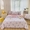 91家纺网 家纺一手货源 找家纺 花漾 2024新款A类针织棉凉感丝夏被凉席四件套自然光 星黛兔